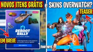 FINALMENTE!? COLABORAÇAO FORTNITE vs OVERWATCH 2 RECOMPENSAS GRÁTIS e EVENTO FINAL
