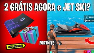 FORTNITE - PEGAR 2 GRÁTIS AGORA, JET SKI TEMPORADA 2 e POLÊMICA?