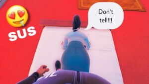 Fortnite Chapter 4 Roleplay: THE SUS CASHIER WORKER (She's a dude?!?) PS5