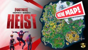 Fortnite Chapter 4 - Season 2 HEIST Map Concept + BATTLE PASS MILES MORALES!