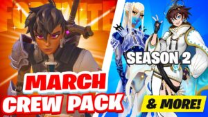 Fortnite Chapter 4 Season 2 THEMED SKINS! | March Crew Pack Trailer!