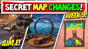 Fortnite Chapter 4 v23.30 SECRET MAP CHANGES "Week 9!"