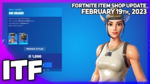 Fortnite Item Shop WHAT DID THEY DO TO HER? [February 19th, 2023] (Fortnite Battle Royale)
