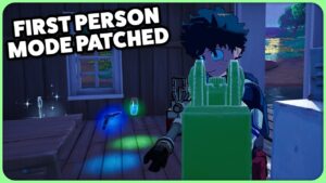 Fortnite PATCHED First Person Mode..