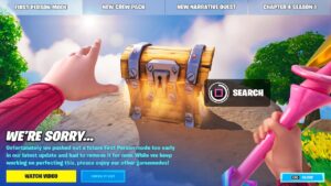 Fortnite REMOVED First Person..