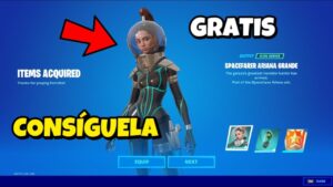 *GRATIS* COMO CONSEGUIR LA SKIN de ARIANA GRANDE en FORTNITE? MAPA CREATIVO!