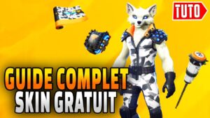 GUIDE COMPLET NOUVEAU SKIN GRATUIT SUR FORTNITE - Débloquer Skin Combattant Renard Glace