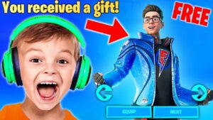 Gifting Him *NEW* Flakes Power Skin! (FREE)