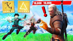 I Became the WITCHER BOSS in Fortnite