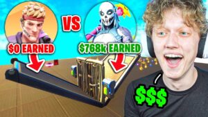 I Hosted a NOOBS vs PROS Tournament for $100 in Fortnite!