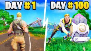 I Spent 100 Days in Fortnite...