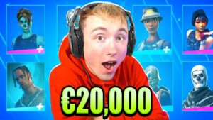 Ik kocht ALLE skins in Fortnite