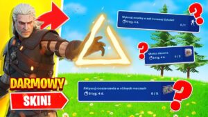 JAK ODBLOKOWAĆ GERALTA W KILKA MINUT?! 😨 ZADANIA WIEDŹMINA W FORTNITE!
