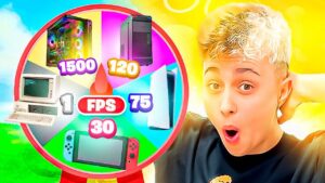 LA RULETA ELIGE MIS FPS en FORTNITE *ARENA* - MateoZ