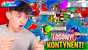 LOSOWY KONTYNENT ŚWIATA! 🌎 w Fortnite
