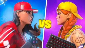 MANETTE VS CLAVIER SOURIS | LA GUERRE EN NO BUILD ! ⚔️
