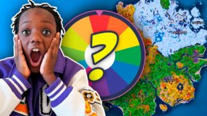 Mystery Wheel DECIDES Where I Land On Fortnite