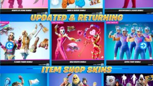 NEW Updated & Returning Item Shop Skins (Rep Your Team, Jonesy, Love is in the Air)