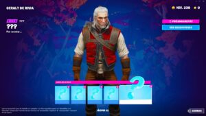 *NUEVAS* RECOMPENSAS de GERALT de RIVIA FILTRADAS 😱🎁 FORTNITE