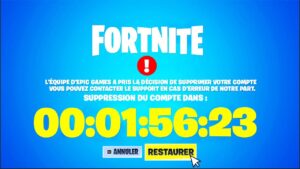 N'appuie PAS sur ce boutton dans Fortnite !! (suppression de compte)