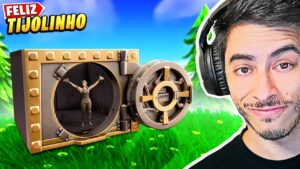 O TIJOLINHO CONSEGUIU! ELE ENTROU NO COFRE!