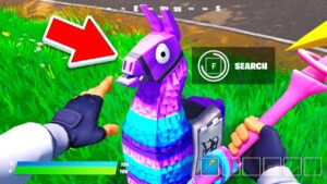 OMG!  ich spiele den FIRST PERSON MODUS in Fortnite!