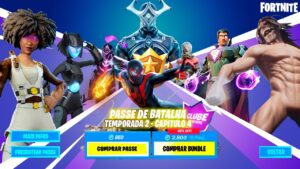 PASSE DE BATALHA do TEMPORADA 2 CAPITULO 4 Fortnite! Possíveis novas skins! Fortnite Teorias