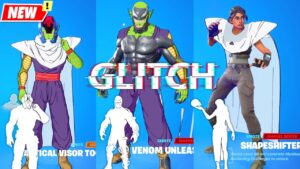 Piccolo doing all Fortnite Built-In Emotes シ