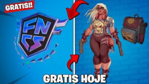 SKIN TEMPORADA 2 + MOCHILA FNCS GRATIS HOJE MAJOR 1 FINAL CAPITULO 4 TEMPORADA 1 FORTNITE