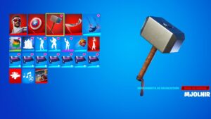 ¿Se puede equipar el MJOLNIR en SAM WILSON en FORTNITE ❓🤔