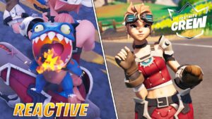 Sylvie REACTIVE Groaker Back Bling Gameplay(February 2023 Crew Pack) Fortnite