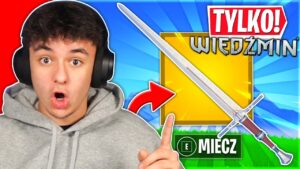 TYLKO MIECZ WIEDŹMINA GERALTA Z RIVII! Challenge w Fortnite
