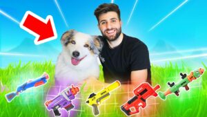 Using My PUPPY To Control My Fortnite Game!