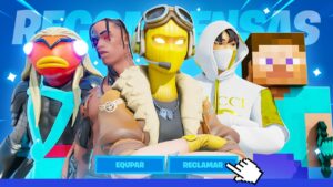 Uso Skins BANEADAS de Fortnite!