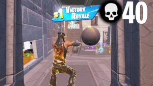 40 Elimination Solo vs Squads Win Full Gameplay (Fortnite Chapter 4)