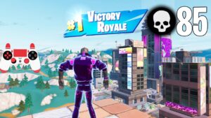 85 Elimination Solo Squads Gameplay "Build / Zero Build" Wins (Fortnite Chapter 4 Season 2)