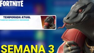 COMO COMPLETAR TODAS AS MISSÕES DA SEMANA 3 | TEMPORADA 2 - FORTNITE