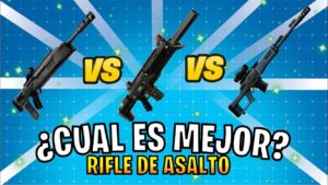 ¿CUAL ES EL MEJOR RIFLE? Cobra/Punto rojo/Caotico FORTNITE ¿cual conviene? Capitulo 4 Temporada 2