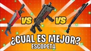 ¿CUAL ES LA MEJOR ESCOPETA? Experta/Combate/Caotica FORTNITE ¿cual conviene? Capitulo 4 Temporada 2