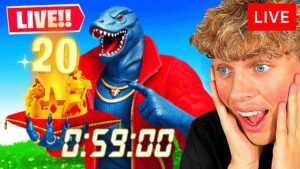 🔴Der STREAM ENDET bei 20 KRONEN SIEGE! (Fortnite Season 2)