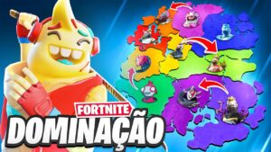 FORTNITE DOMINAÇÃO: A BATALHA PELA ILHA COMEÇA AGORA!