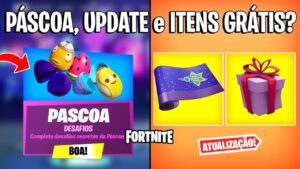 FORTNITE - PÁSCOA ATUALIZAÇÃO, RECOMPENSAS GRÁTIS e TEASER PEIXE?