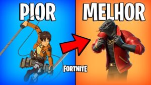 FORTNITE - RANK DOS FÃS DA PIOR ATÉ A MELHOR SKIN DO NOVO PASSE DE BATALHA!
