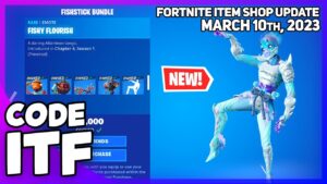 Fortnite Item Shop *NEW* FISHY FLOURISH EMOTE! [March 10th, 2023] (Fortnite Battle Royale)
