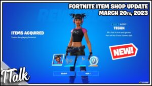 Fortnite Item Shop *NEW* TEGAN STARTER PACK! [March 20th, 2023] (Fortnite Battle Royale)