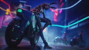 Fortnite OFFICIALLY Showed The NEW Futuristic Bike & Grinding Rails Mechanic In The Season 2 Teaser!