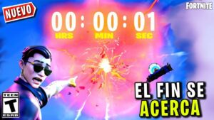 GRAN CATÁSTROFE se ACERCA a FORTNITE / EL FIN ¿? - Explicación