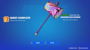 How To Do The SPRING BREAKOUT Challenges For A FREE Pickaxe!