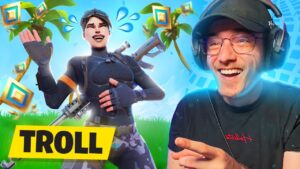 Je TROLL en ARENE sur FORTNITE... Voici le résultat