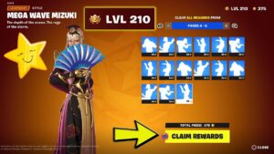 LEVEL 210 Spending ALL My Fortnite Battle Stars Unlocking ALL The FREE Bonus Battlepass Skin Styles